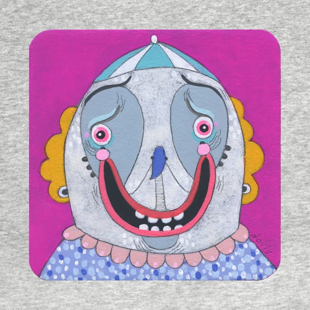 Clown by jenniferdavisart